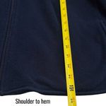 Antigua  Milwaukee Brewers MLB Baseball Navy Blue Fleece Zipup Jacket Women's XL Photo 9