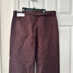 Loft Ann Taylor NWT Belted High Rise Wide Leg Jeans In Iced Espresso 32/14 New Photo 10
