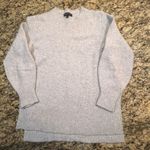 Banana Republic  Womens Small Gray Long Sleeve Merino Wool Blend Crewneck Sweater Photo 0