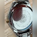 Citizen Eco-Drive Solar Ladies Watch Two Tone Bracelet White Dial Date Window Photo 9