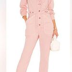 Veronica Beard Wren Boiler Jumpsuit In Rosewood Size XS. Photo 0
