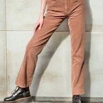 Brandy Melville  Brown Corduroy Jean Pants Size Small Photo 0