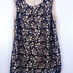 Neiman Marcus For Target Black Floral Lace Tank Top Blouse Photo 0