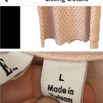 Elle ✅3-for-$12✅  Pastel Dusty Pink Peter Pan Collar Sleeveless Top Pink Large‎ Photo 2