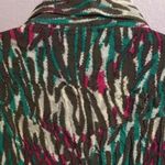 Wrangler Rock47 L Crystal Snap Western Cowgirl Top in Turquoise Purple Photo 4