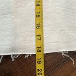 Frye  Women's Cropped Raw-Hem Denim Jacket Off white Size M NWT Jean jacket Photo 10