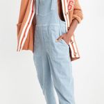Aerie Cloudy Blue Werk & Play Corduroy Overalls Size Small Photo 0