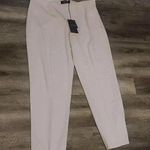 Piazza Sempione  AUDREY LILAC STRETCH WOOL TAPER LEG SIZE 48 Photo 0