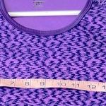 Champion duodry purple athletic tee crew neck cap sleeves EUC Photo 4