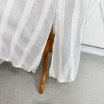 Natural Impressions Striped Muslin Swim Cover Maxi Dress White Medium White Photo 6