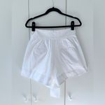 J.Crew  Pleated Tie Waist Shorts - White - 2 Photo 2