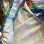 ZARA  Womens Asymmetrical Floral Blue Stretchy One Shoulder Bodysuit Size Small Photo 5