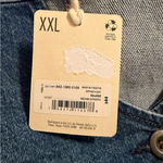 a.n.a  Blue Denim Vest Photo 4