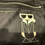 Karl Lagerfeld PARIS CROSSBODY WAIST BAG BLACK NYLON NEW AUTHENTIC Photo 8