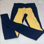 Lululemon  athletica Navy and Yellow Leggings Photo 0