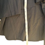 Universal Standard Jenna Stretch Poplin Cotton Ruffled Dress Black Large 22-24 Photo 13