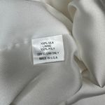 Alice & Trixie  By Angela George Ruffle Sleeveless Halter Neck White Mini Dress M Photo 5