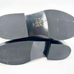 Tory Burch Brooke Black Tumbled Leather Knee High Buckle Riding Boots Size 5M Photo 3