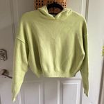 ZARA  Light Green Knit Hoodie Photo 0