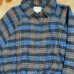 American Eagle AE Oversized Flannel Plaid Shirt  Photo 6
