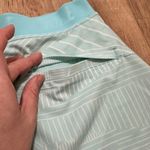 Nike  | Women's Dri-FIT Athletic Aqua Blue Green Geometric Print Golf Skort, XS Photo 3