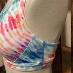 Athleta  Ultimate Love Proudly Bra activewear rainbow padded intimate New Sz S Photo 2