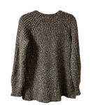 Sanctuary  CHARCOAL GRAY MARLED ALPACA V-NECK SWEATER Photo 1