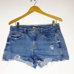 Old Navy  Boyfriend Shorty Distressed Denim Shorts – Size 10 Photo 0