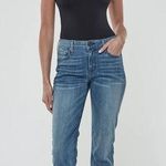 Parker Smith  Byron Crop Frayed Hem Straight Leg Denim Jeans 30 Basic Minimalist Photo 0