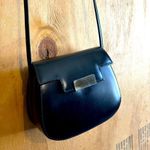 Vintage Black Faux Leather Purse Photo 1