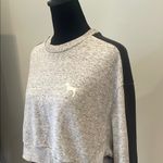 PINK - Victoria's Secret Gray and Black Women's cropped Top Victoria’s Secret pink brand small Photo 1