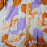 Eloquii NEW  Painted Linen Romper with pockets, women's size‎ 24 Photo 9