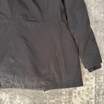 UGG  Black Coat with Fur Hood Small Photo 11