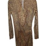 Norma Kamali  animal Wrap Dress
Size medium Photo 0