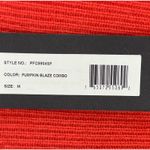 NWT LUSSO CASHMERE 100% Cashmere Sweater Dress MEDIUM Pumpkin Blaze Colorblock Orange Photo 5