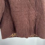 Charter Club  Chocolate Brown Quilted Jacket corduroy 2X plus mocha fall winter Photo 9