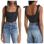 Farm Rio Corset Linen Tank Photo 1