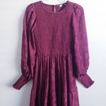 Baltic Born Stockholm Smocked Midi Dress Long Sleeve New Without Tags Photo 3