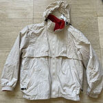 Women's vintage P &‎ O Cruises Alaska Hooded Jacket Size S Beige Photo 0