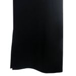 NA-KD  Women's Long Sleeve Side Slit Black Maxi Dress Size Large Photo 11