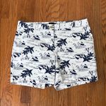 Talbots Relaxed Chino Shorts 6” Sail Away Blue White 14p petite NWT Photo 2