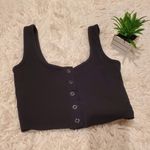 Me to We  Black Sleeveless Crop Top Sz. XS Photo 0