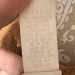 American Vintage Orange USA Brown Beaded Floral Knit Tank Top Women's L Y2K Vintage Sleeveless Photo 6