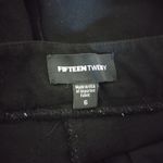 Fifteen Twenty  Black High Waist Women's Shorts Photo 2