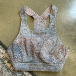 Lululemon  blue speckled sports bra size 6 Photo 0