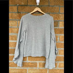 ALC Frank Alc Ruffle Sleeve Grey Sweater medium Photo 5
