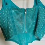 Oh Polly Rain On Me Embellished Corset Top - SOLD OUT ONLINE Photo 5