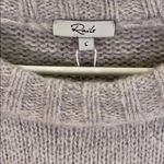 Rails  Sybil Puff Sleeve Wool Cashmere Alpaca Blend Grey Sweater SIZE: L Photo 2