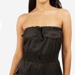 Snipes Women’s Nylon Black Cargo Romper Size XL Photo 0