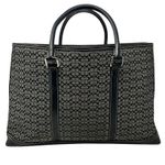 Coach Signature C Logo Business Satchel Tote Bag Mini C Signature Photo 1